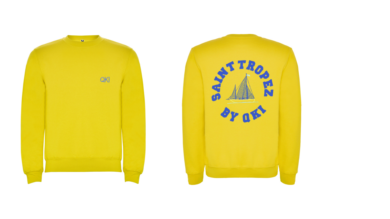 SUDADERA CUELLO REDONDO SAINT TROPEZ BARCO
