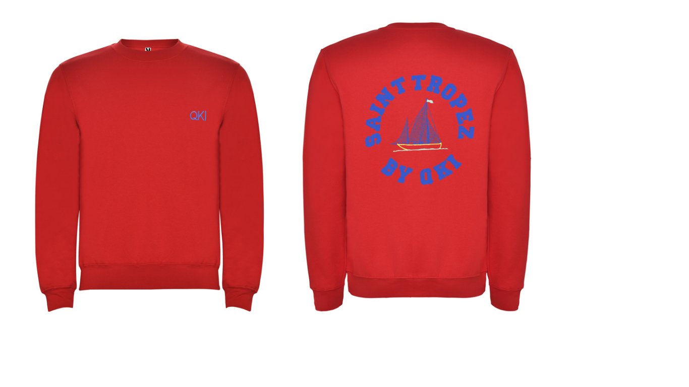 SUDADERA CUELLO REDONDO SAINT TROPEZ BARCO