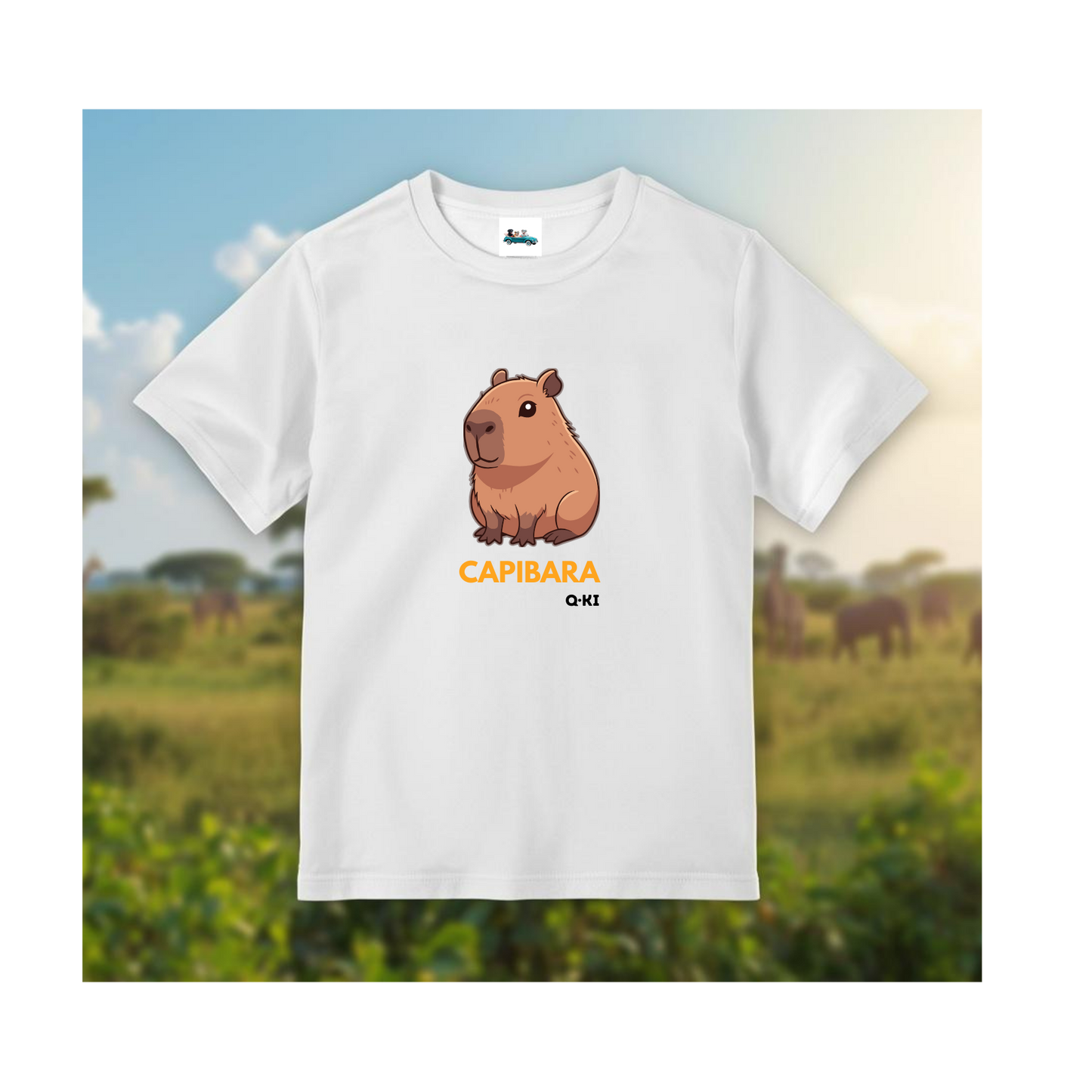 CAMISETA MANGA CORTA CAPIBARA