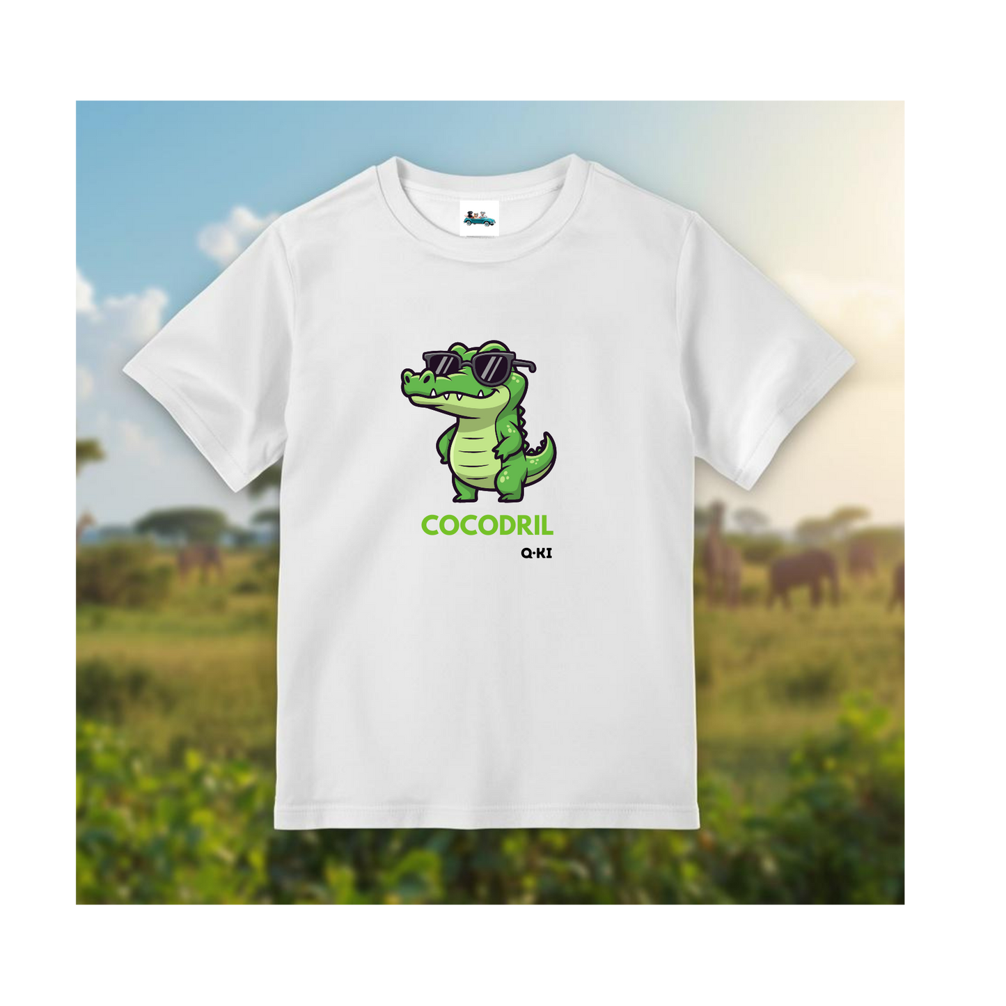 CAMISETA MANGA CORTA COCODRILO