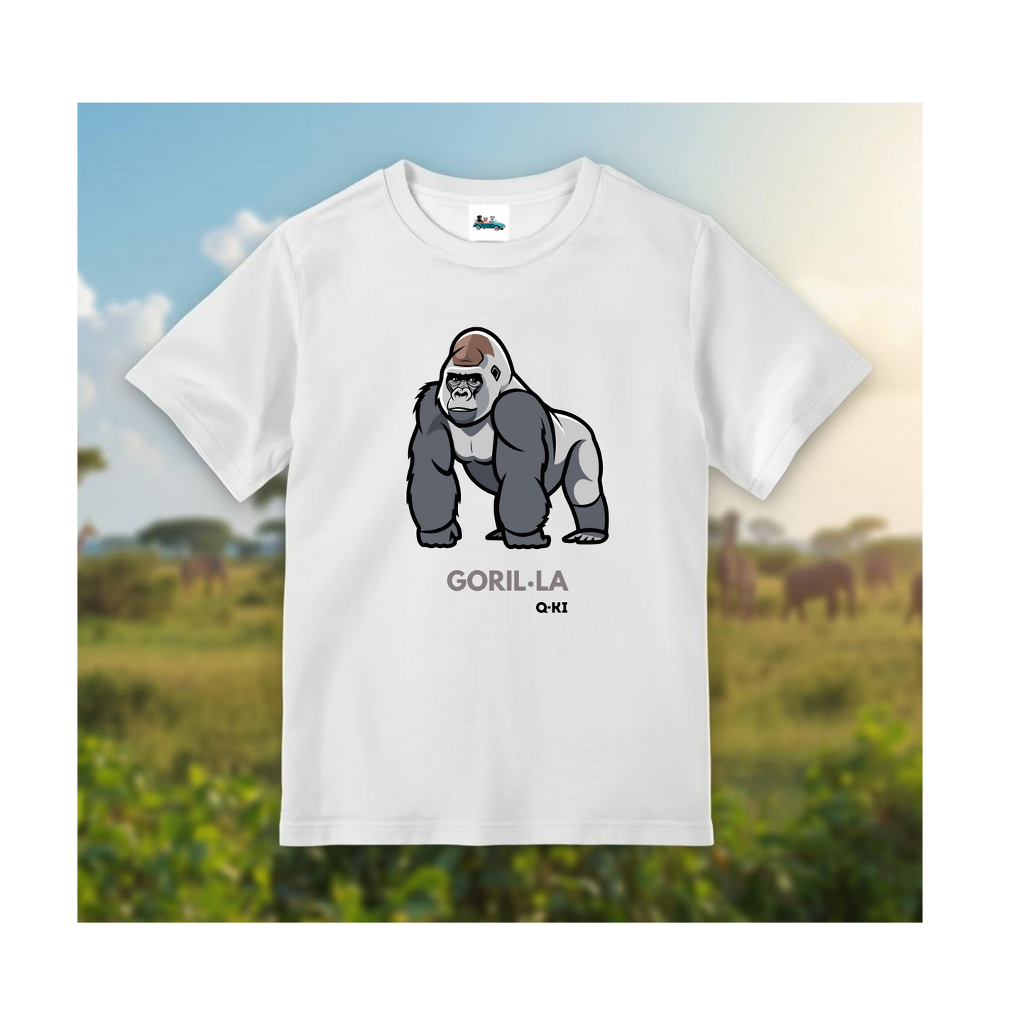 CAMISETA MANGA CORTA GORILA
