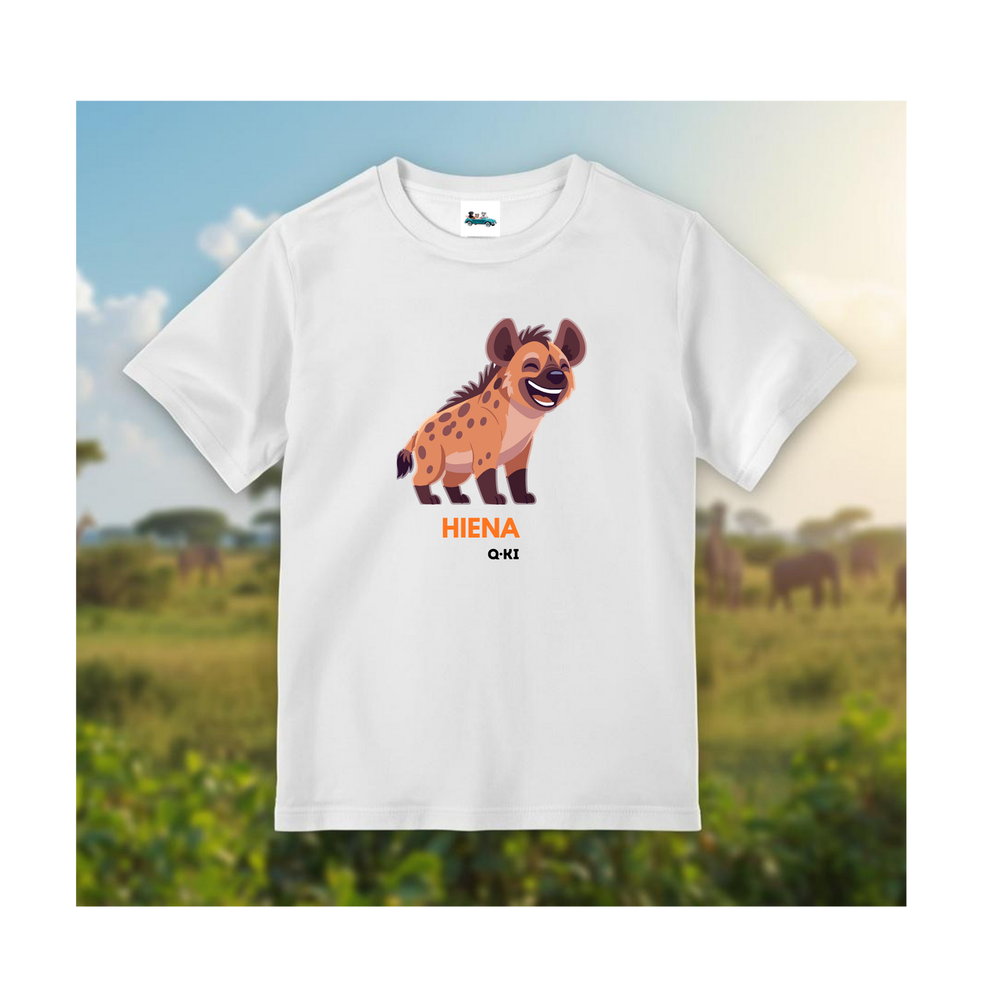 CAMISETA MANGA CORTA HIENA