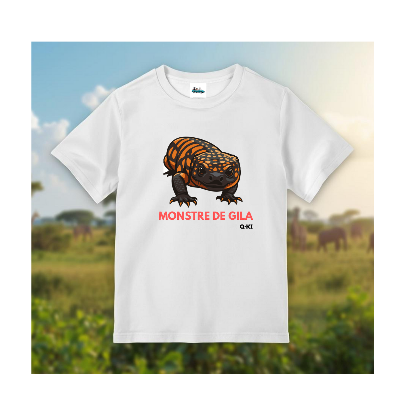 CAMISETA MANGA CORTA MONSTRUO DE GILA