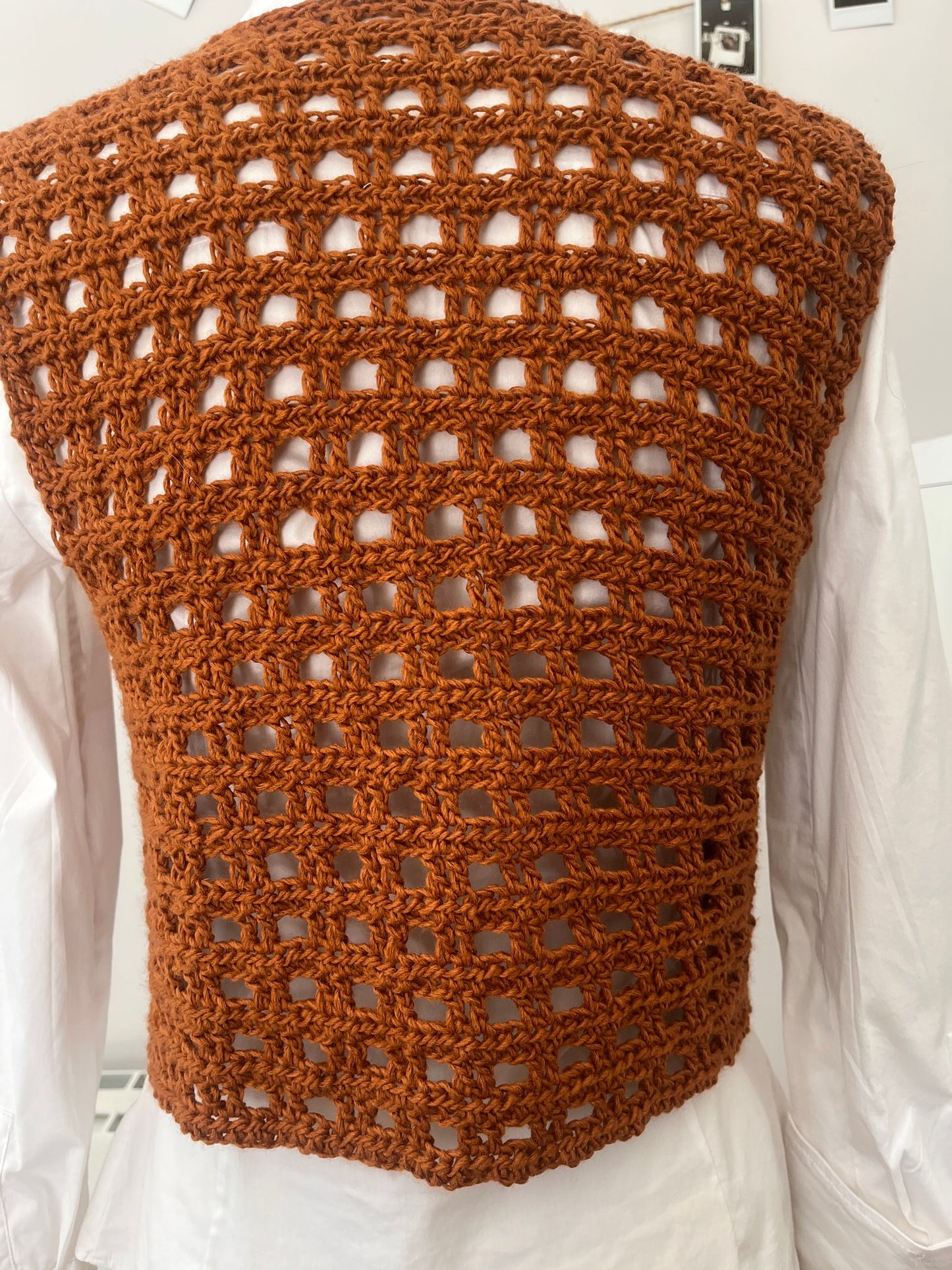 CHALECO CROCHET HANDMADE