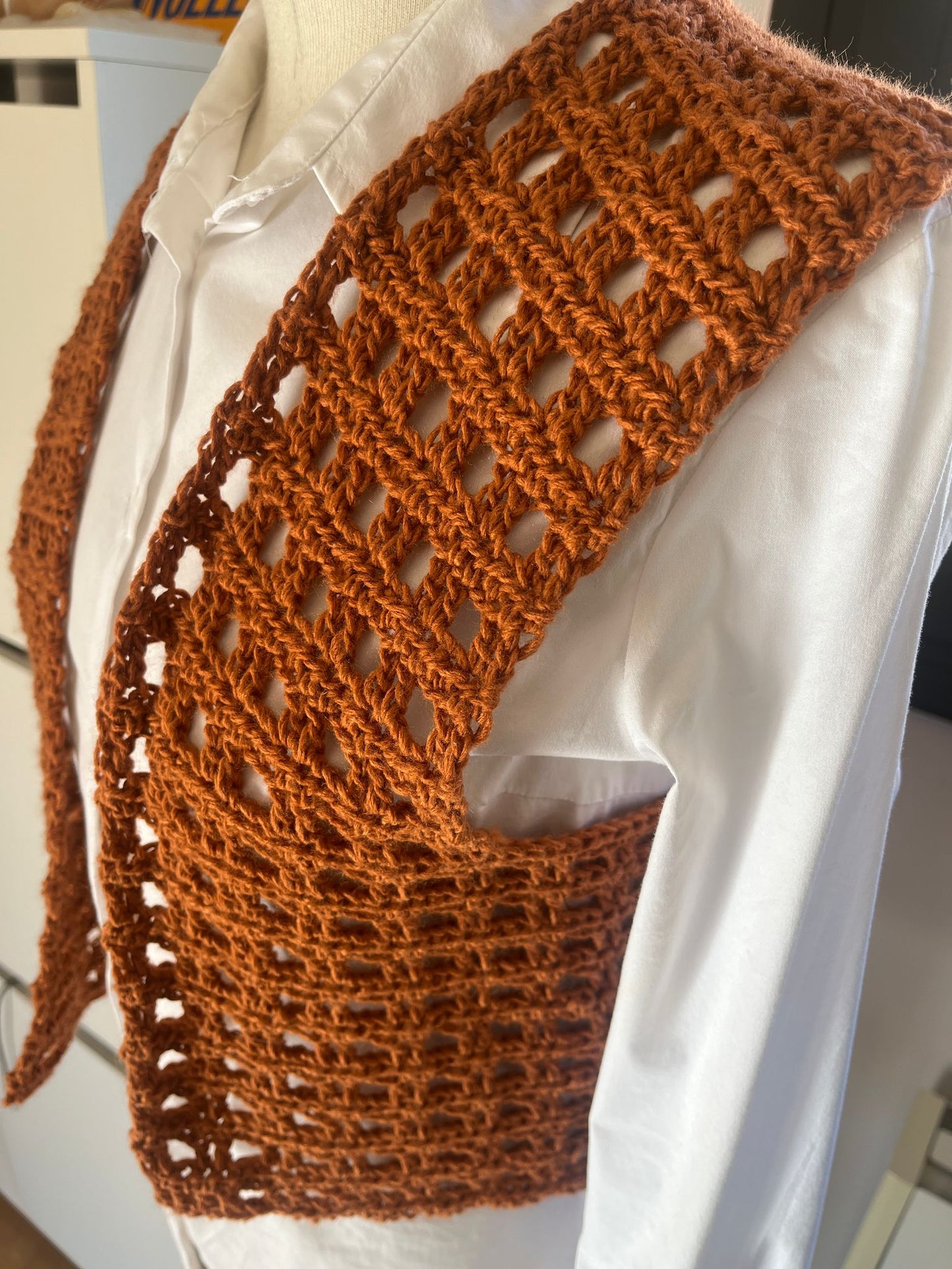 CHALECO CROCHET HANDMADE