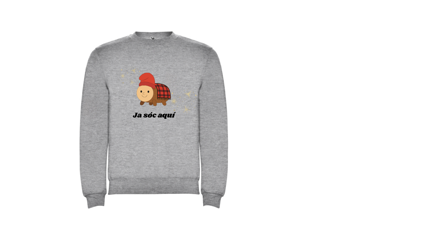 SUDADERA TIÓ DE NADAL NIÑOS Y ADULTOS