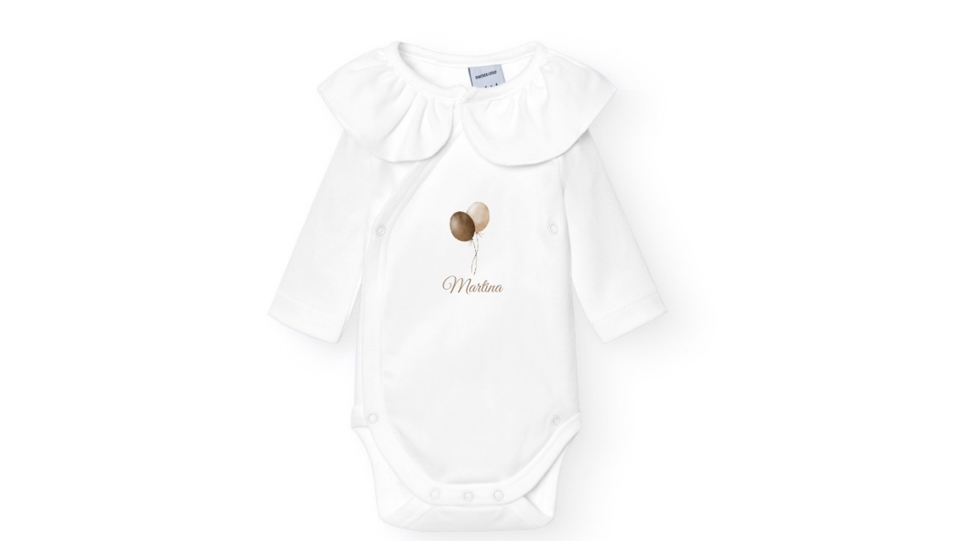 BODY CUELLO VOLANTE PERSONALIZADO