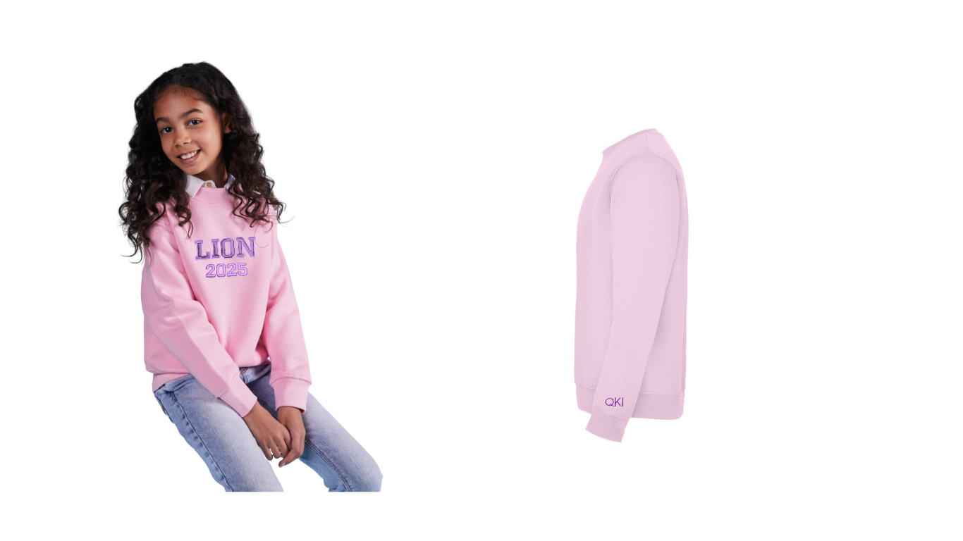 SUDADERA CUELLO REDONDO LION 2025