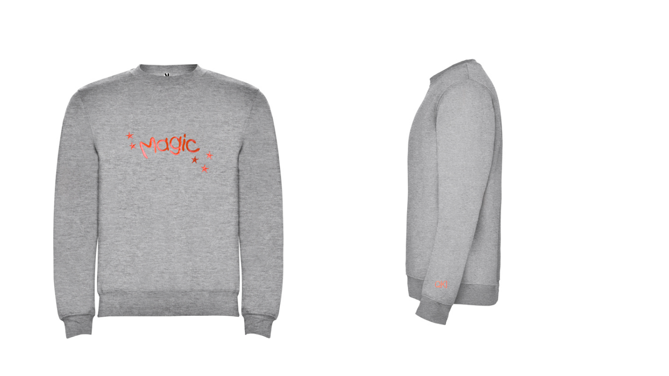 SUDADERA CUELLO REDONDO MAGIC MOMENTS