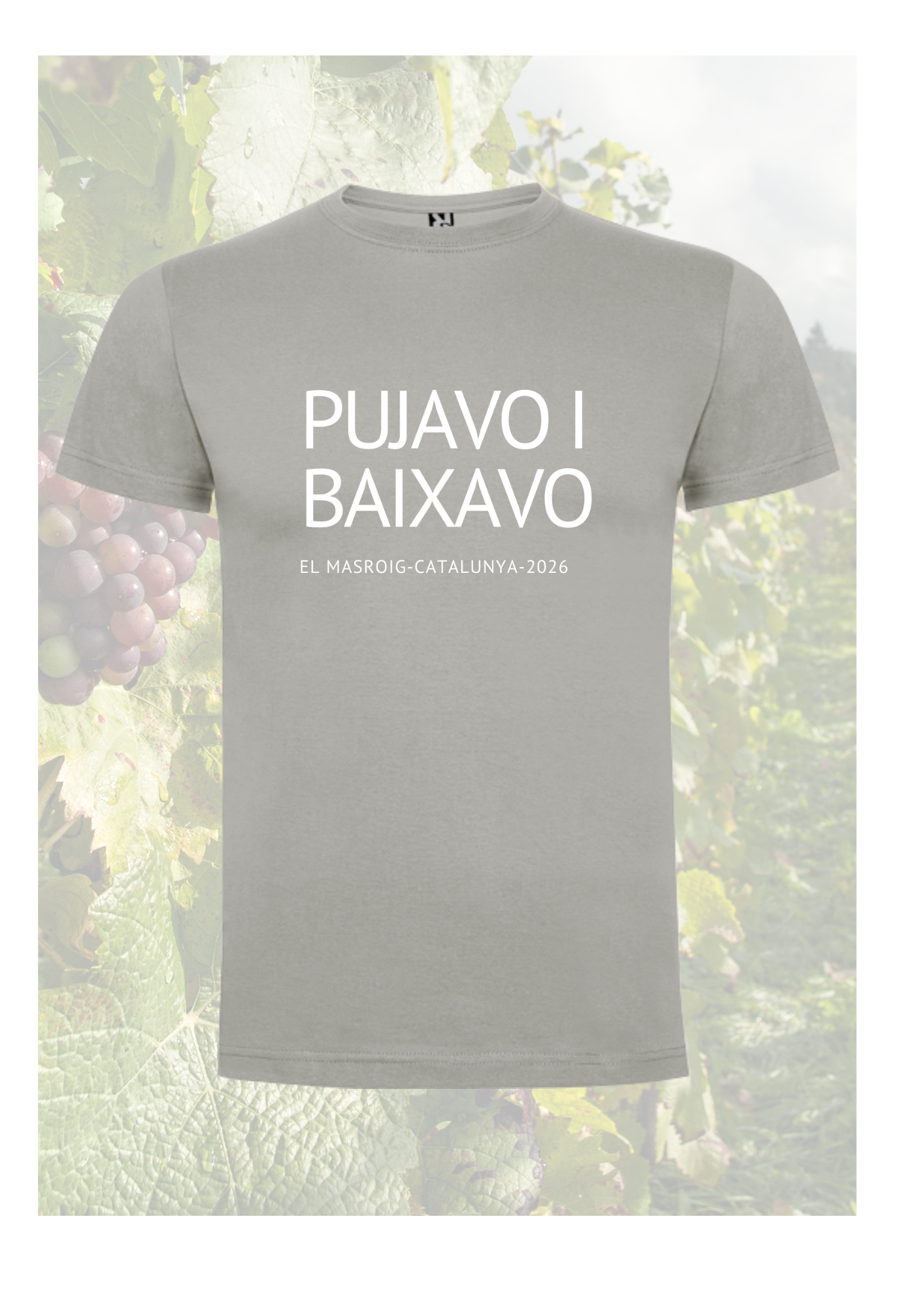 Camiseta PUJAVO I BAIXAVO