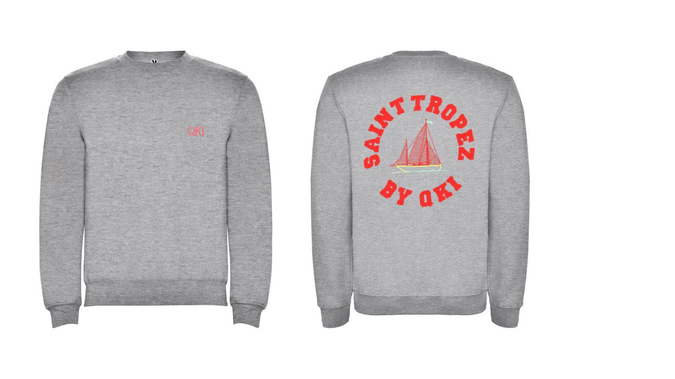 SUDADERA CUELLO REDONDO SAINT TROPEZ BARCO