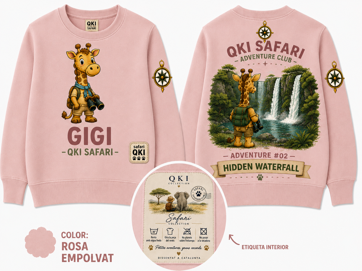 Dessuadora QKI safari Gigi