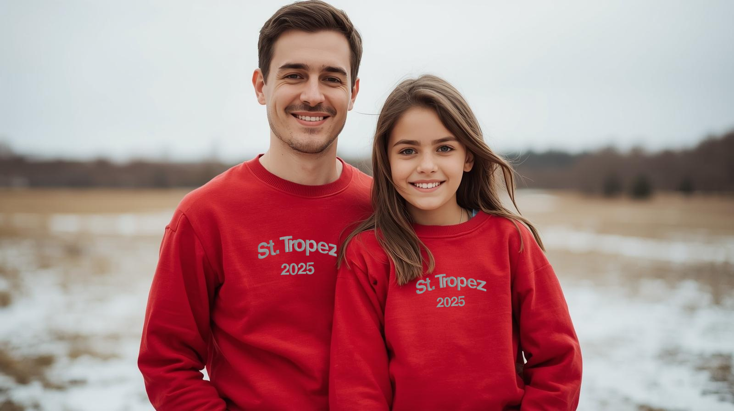 SUDADERA CUELLO REDONDO SAINT TROPEZ 2025