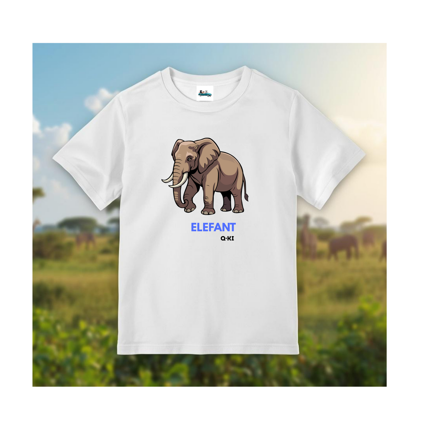 CAMISETA MANGA CORTA ELEFANTE