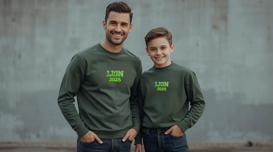 SUDADERA CUELLO REDONDO LION 2025