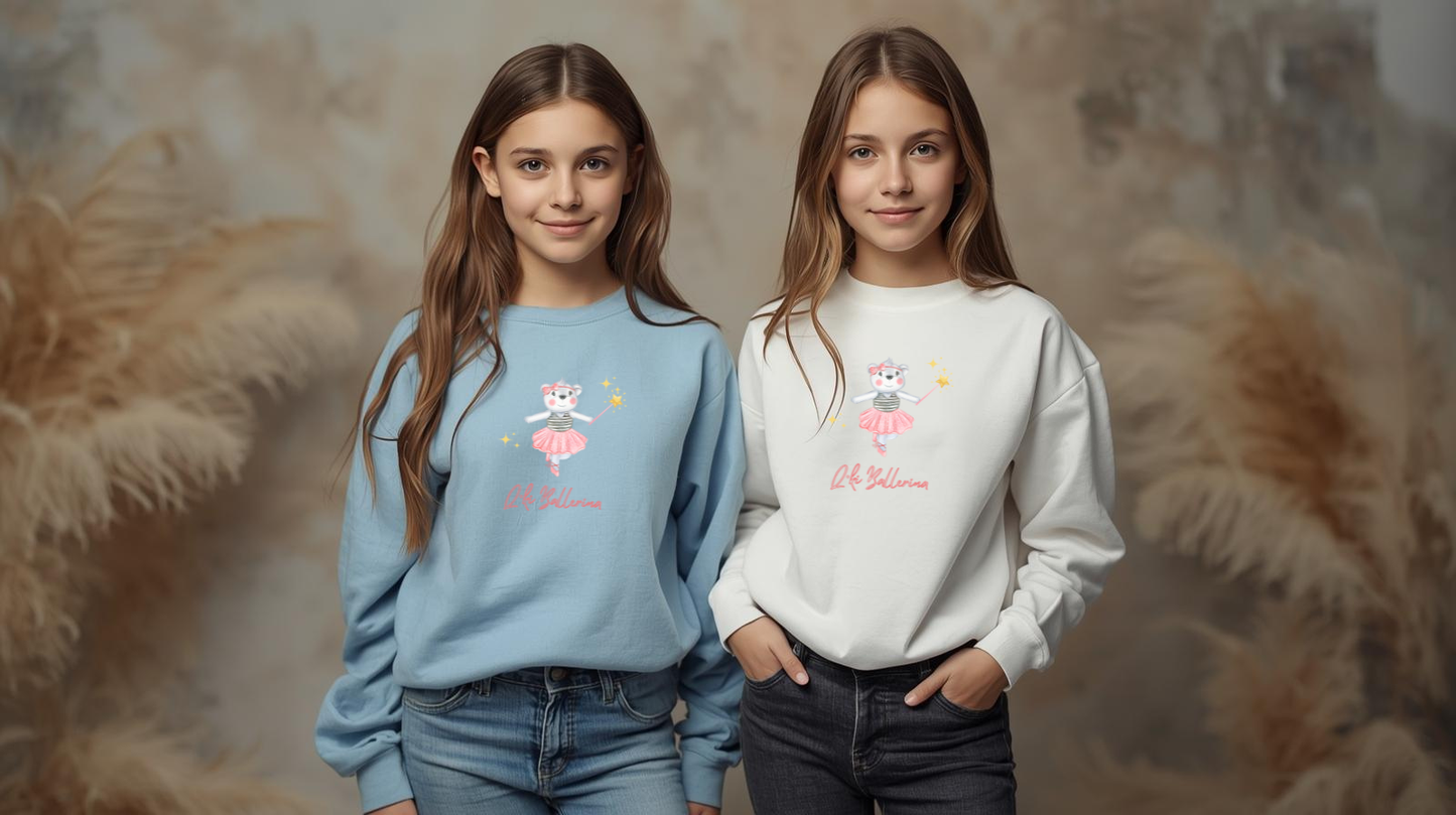 SUDADERA QKI BAILARINA woman & kid's