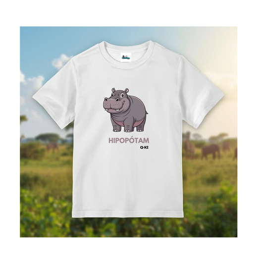CAMISETA MANGA CORTA HIPOPÓTAMO