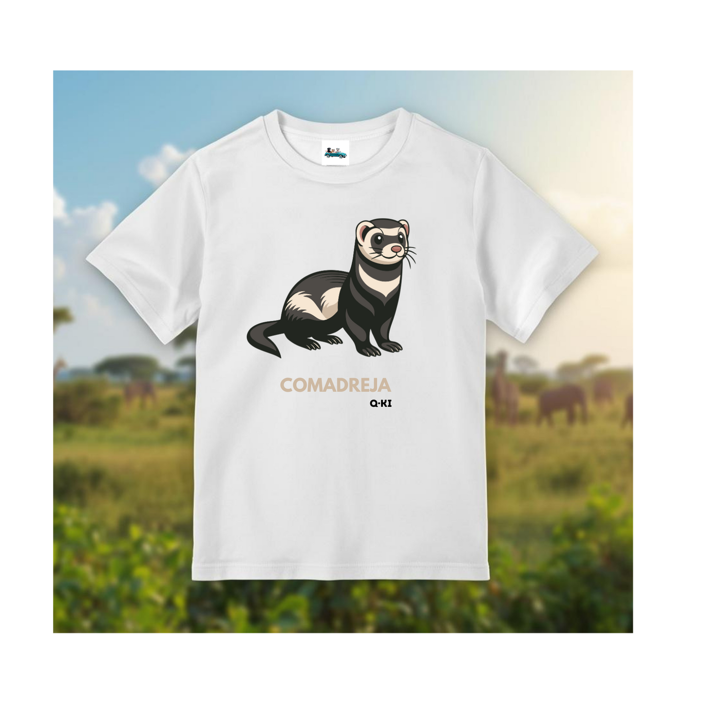 CAMISETA MANGA CORTA COMADREJA