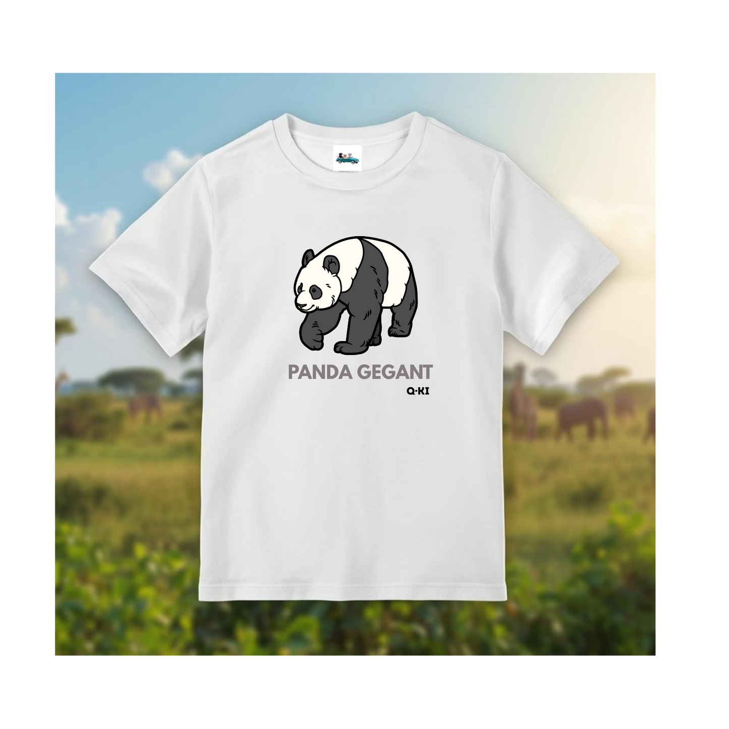 CAMISETA MANGA CORTA PANDA GIGANTE