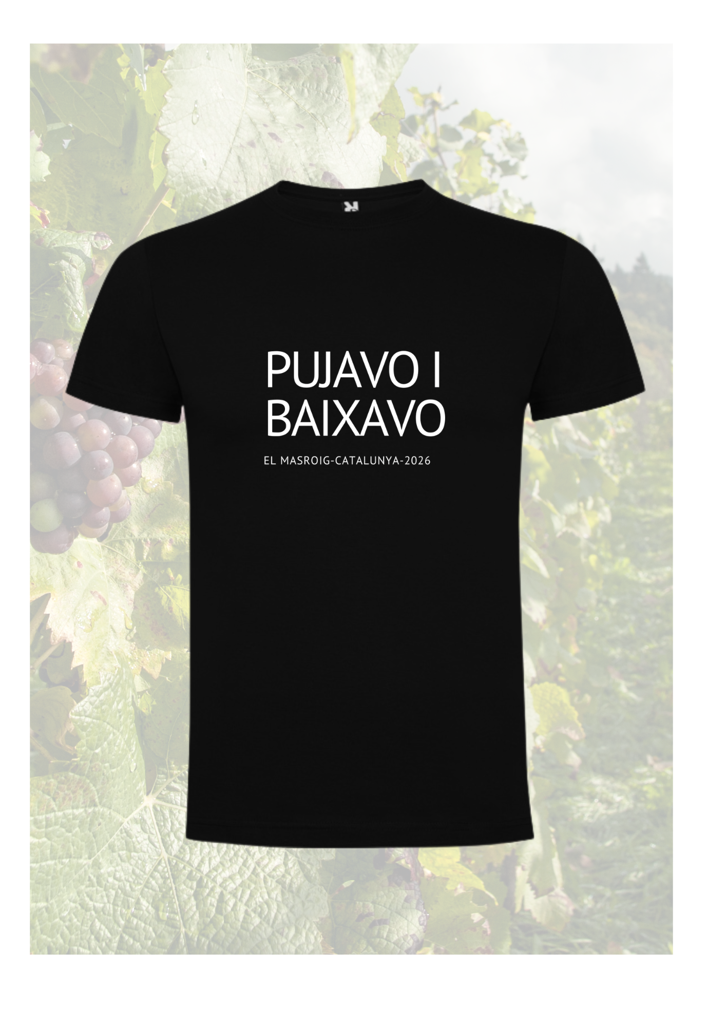 Camiseta PUJAVO I BAIXAVO