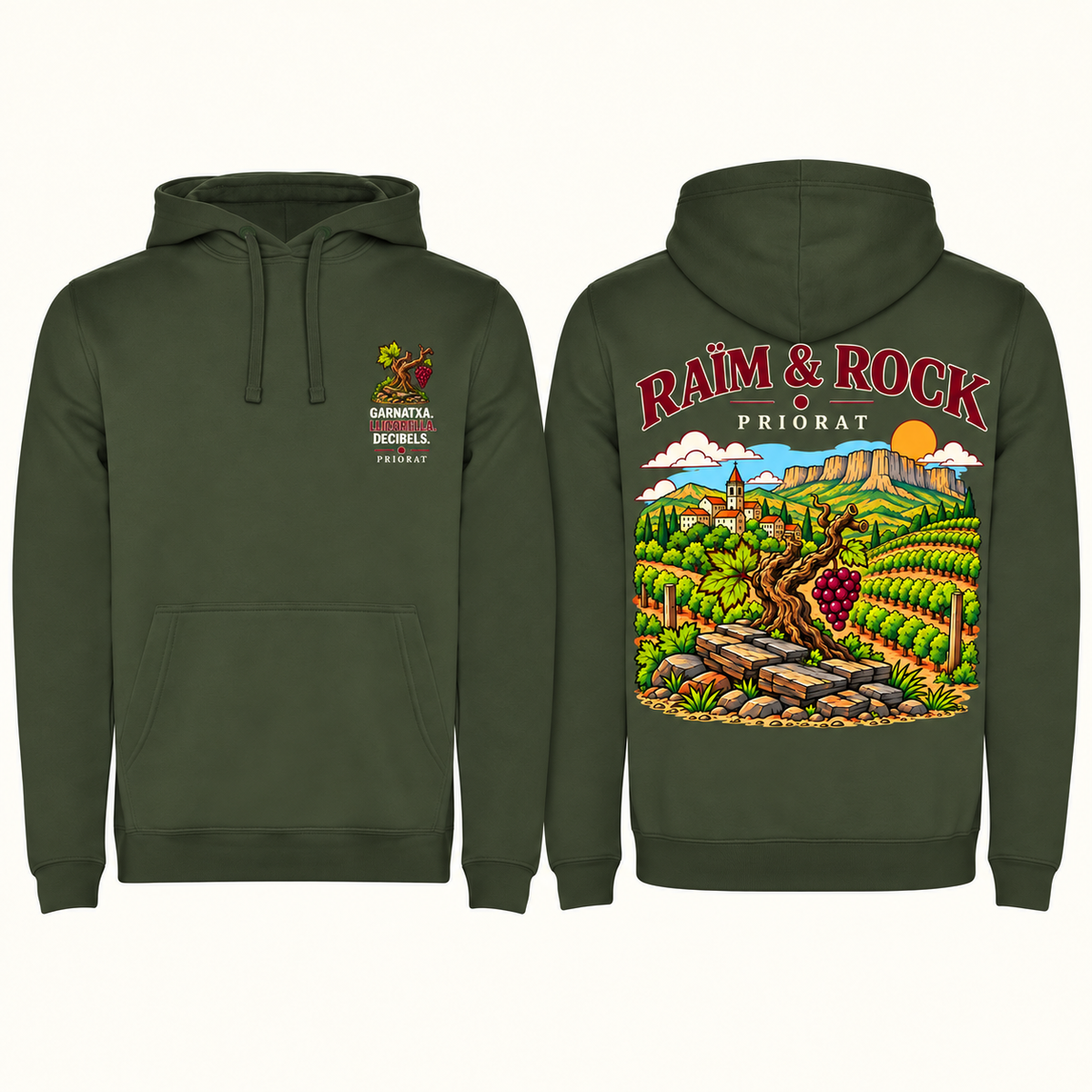 Dessuadora QKI Priorat · Raïm & Rock