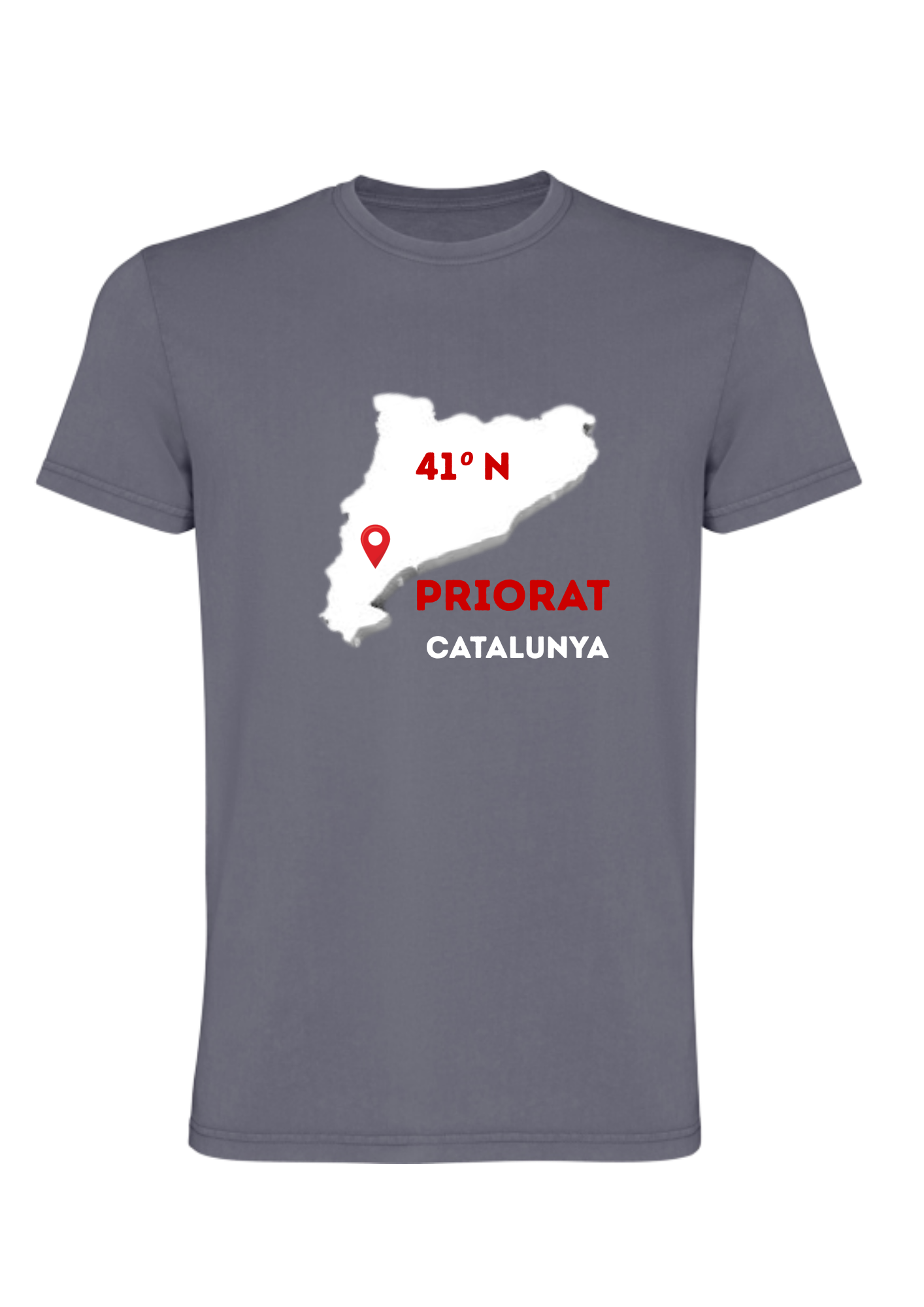CAMISETA PRIORAT EN EL MAPA