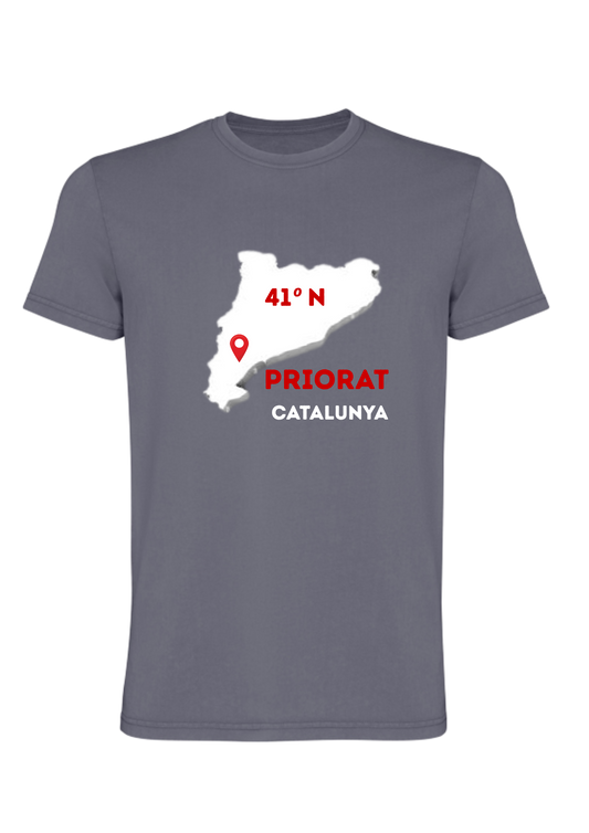 CAMISETA PRIORAT EN EL MAPA