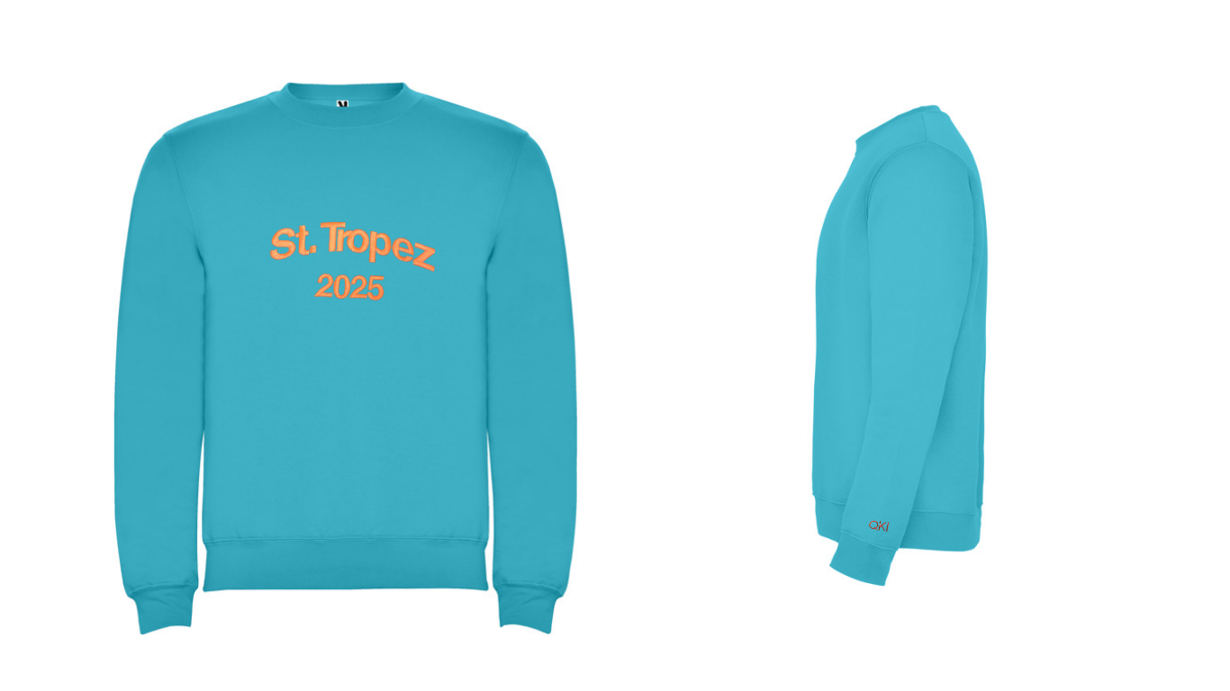 SUDADERA CUELLO REDONDO SAINT TROPEZ 2025