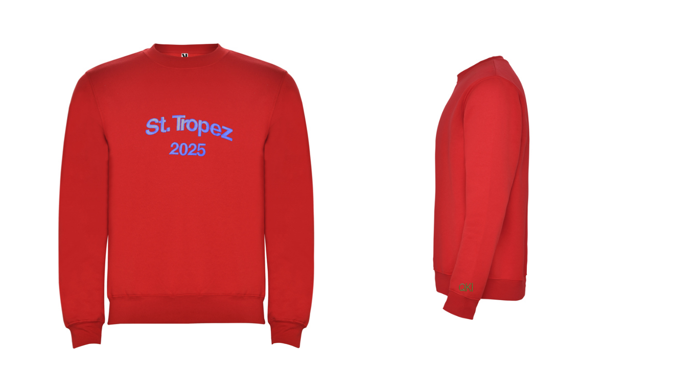 SUDADERA CUELLO REDONDO SAINT TROPEZ 2025