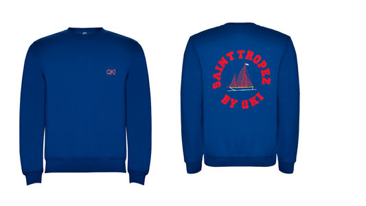 SUDADERA CUELLO REDONDO SAINT TROPEZ BARCO