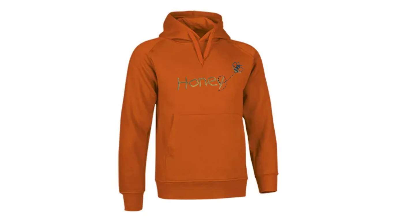 SUDADERA CON CAPUCHA HONEY