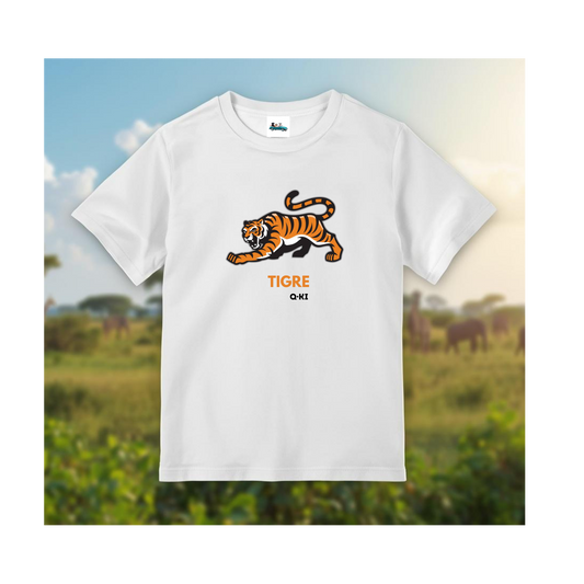 CAMISETA MANGA CORTA TIGRE