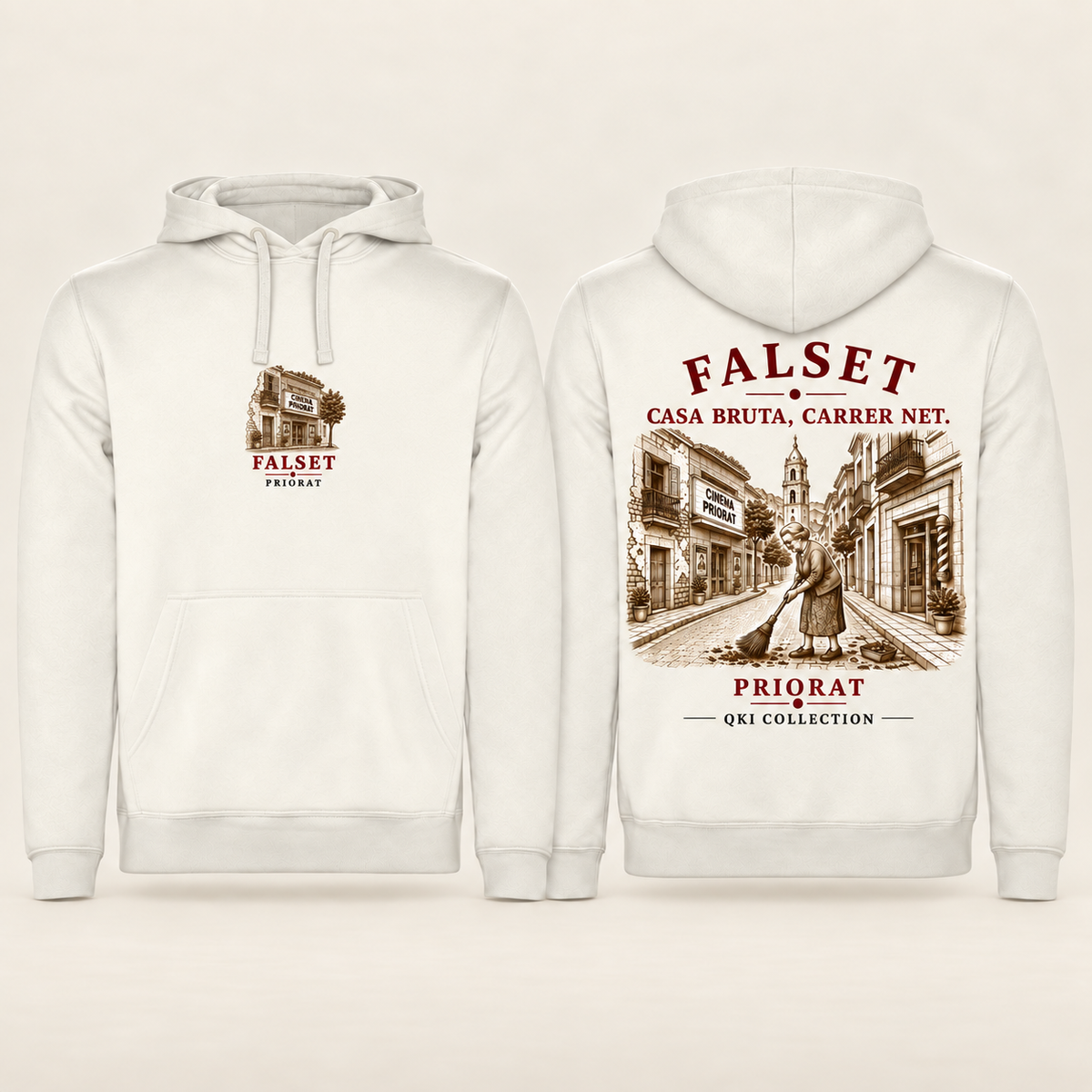 Dessuadora QKI Priorat · Falset, casa bruta, carrer net