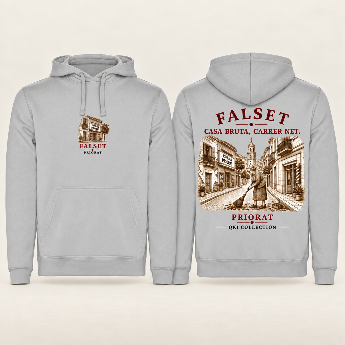 Dessuadora QKI Priorat · Falset, casa bruta, carrer net