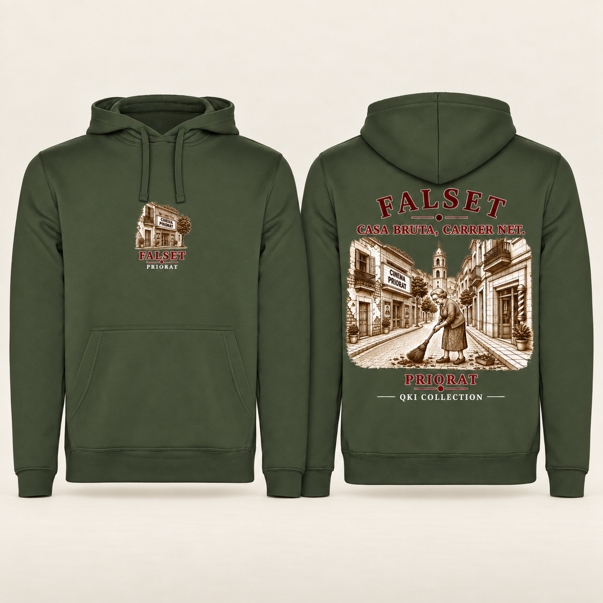 Dessuadora QKI Priorat · Falset, casa bruta, carrer net
