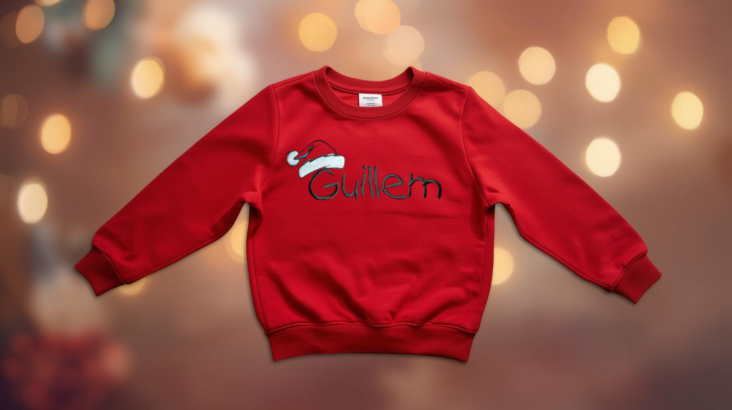 SUDADERA MAMÁ NOEL (Y PAPÁ!). PERSONALIZABLE!