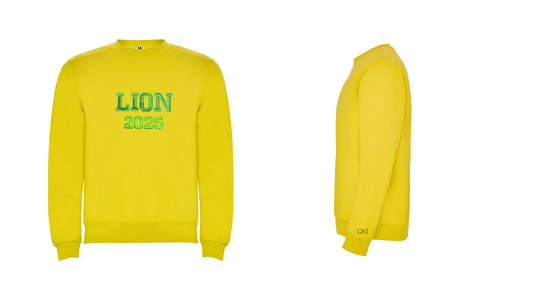 SUDADERA CUELLO REDONDO LION 2025