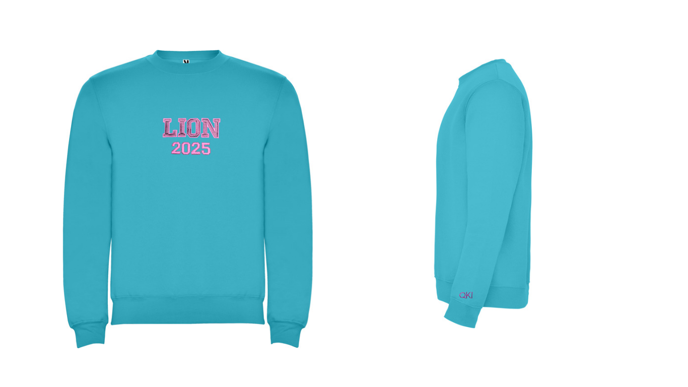SUDADERA CUELLO REDONDO LION 2025