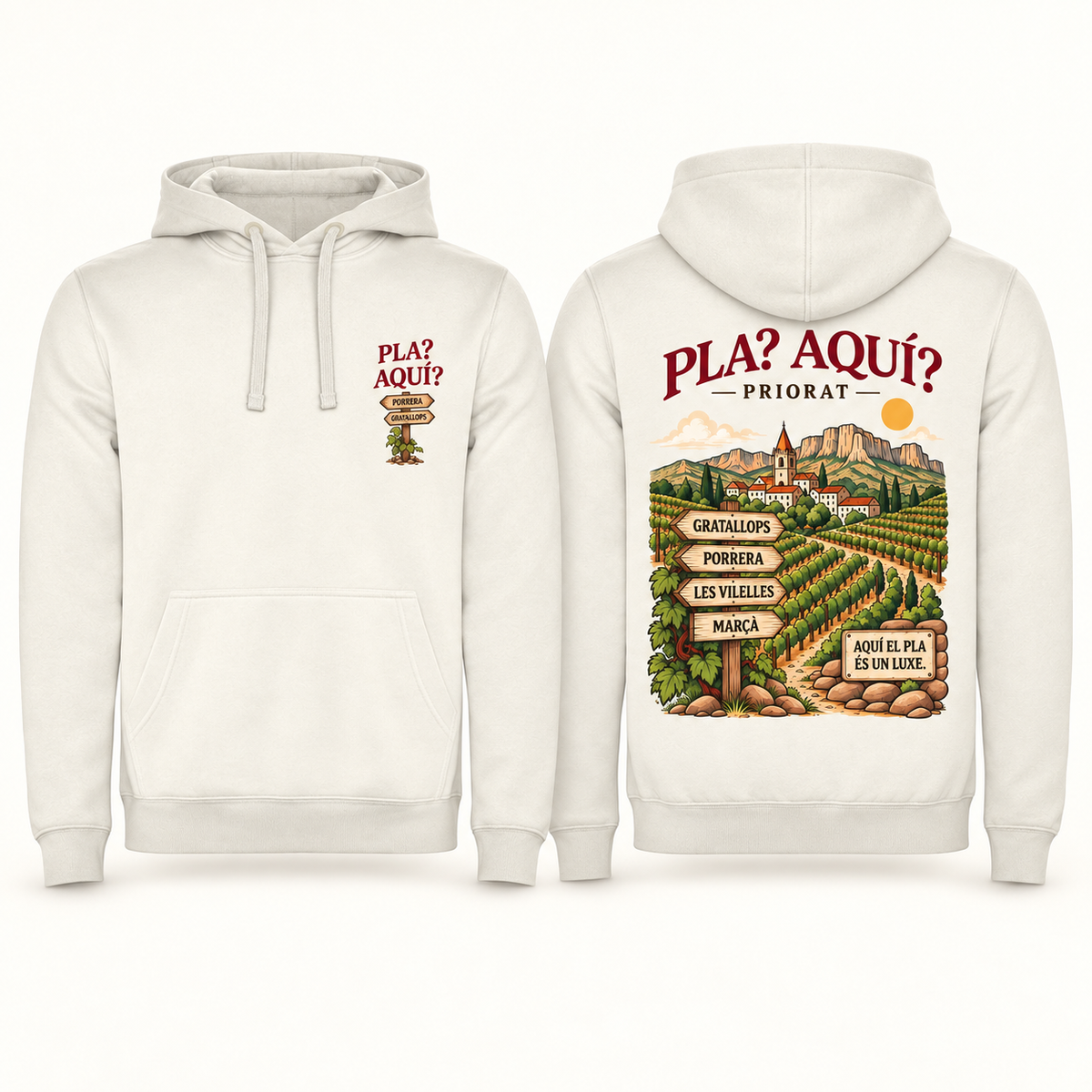 Dessuadora QKI Priorat · Pla? Aquí?