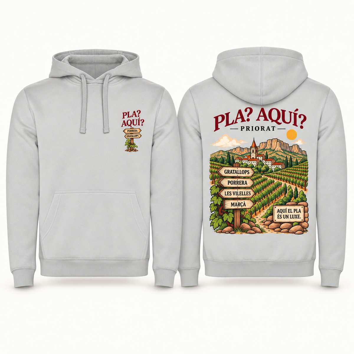 Dessuadora QKI Priorat · Pla? Aquí?